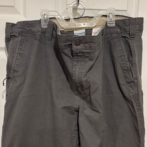 Columbia Men's Gray Straight-Leg Chinos